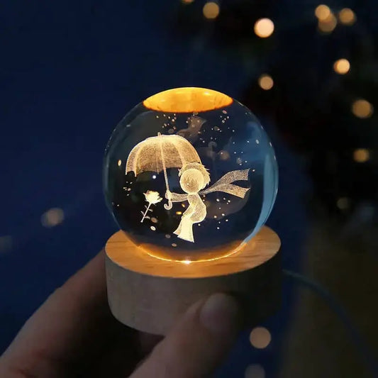 3D Night Crystal Ball - Plenory