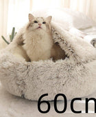 Cozy Paws Plush Pet Snuggle Bed