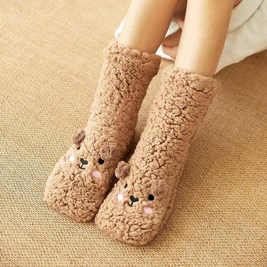 Fluffy Microfiber Women Fuzzy Socks