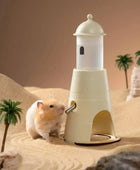 Hamster Water Bottle With Stand & Hideout Space 150ml - Plenory