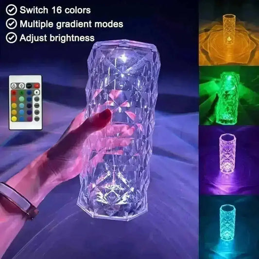 Diamond Glow Touch Lamp