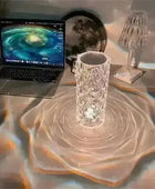 LED Crystal Table Lamp