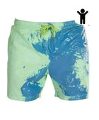 Magical Change Color Beach Shorts Summer Men