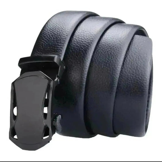 Microfiber Leather Ratchet Belt Adjustable For Men
