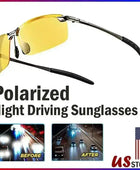 Polarized HD Night Driving Vision Glasses