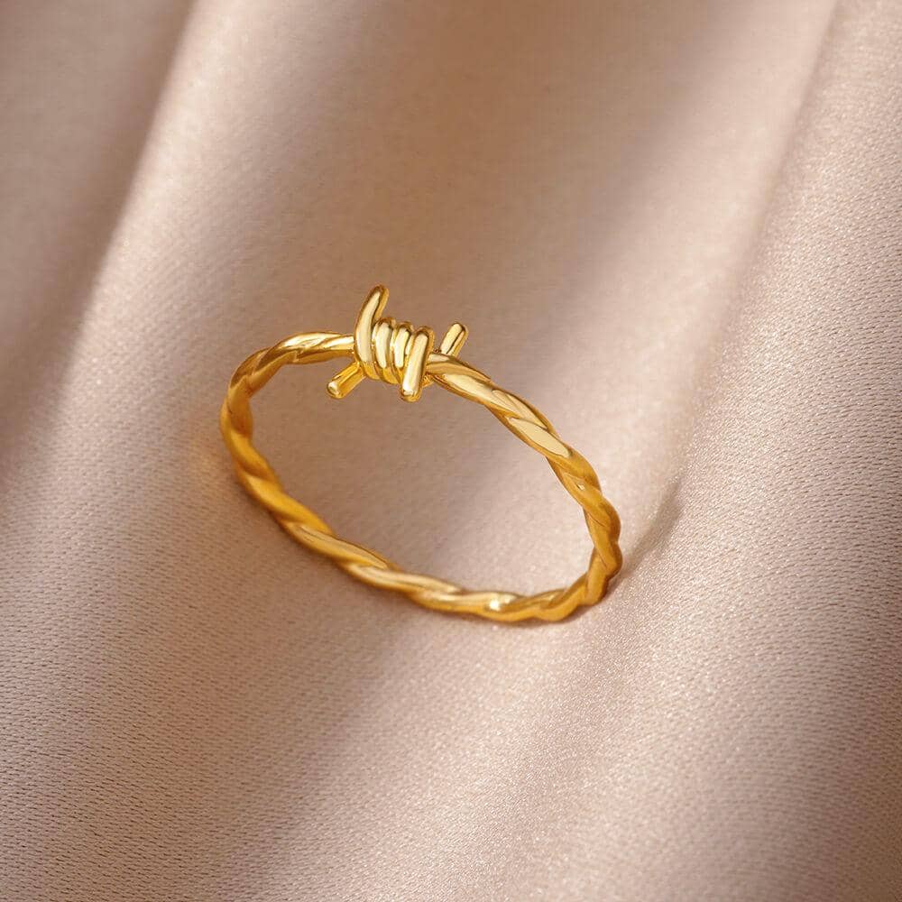 Versatile And Minimalist Hollow Out Ring